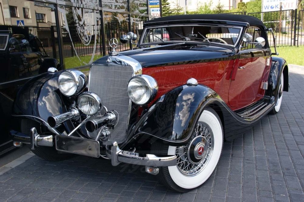 Mercedes Benz 3 Cabriolet A W142 1937 1940 Almar Oldtimer Mercedes